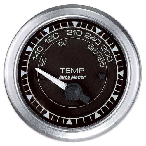 Gauge AutoMeter 8148, Temp, 2 1/16", 300ºf, Elec, Chrono