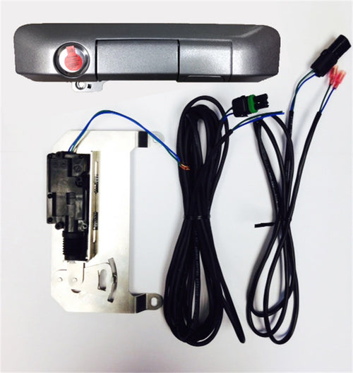 Power Tailgate Lock Pop & Lock PL85408 with Bolt Codeable Technology for Toyota Tacoma (Smart Lock Combo) Silver Sky Metallic