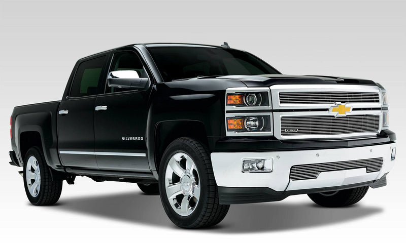 Billet Series T-Rex 21117 Polished Main Grille for Chevrolet Silverado