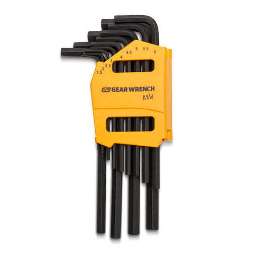 13 Piece GEARWRENCH Long Arm Metric Hex Key Set - 83503