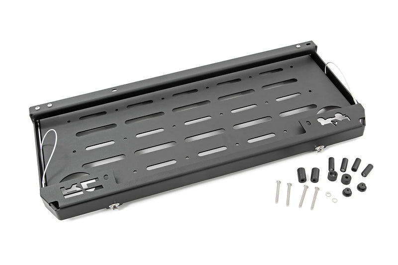 Folding Rear Tailgate Table Rough Country for Jeep Wrangler JL/Unlimited (2018-2024)