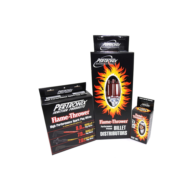 Bundle007 Pertronix Ignition Kit (Includes Ford SBPlay Distributor with Red Male Cap), 1 Pack