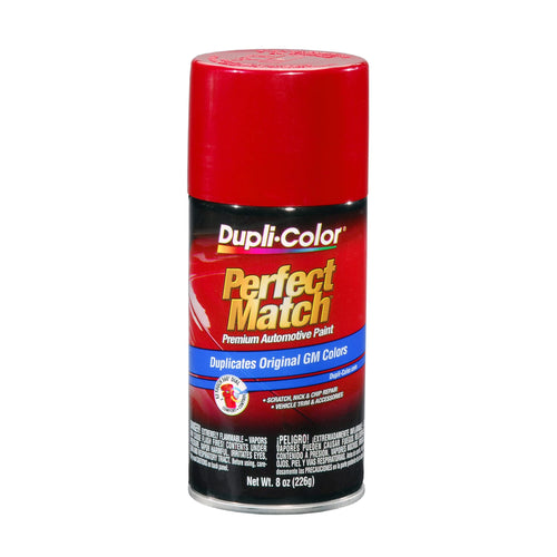 Perfect Match Dupli-Color Automotive Spray Paint – General Motors Victory Red, 74 WA5476, 74 WA9260 – 8 oz. Aerosol Can