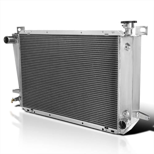 3 Row Core Spec-D Tuning Aluminum Cooling Racing Radiator Compatible with Ford F150 F250 F350 Bronco 1985-1996