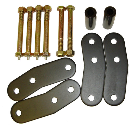 Rugged Ridge | Rear Suspension Leaf Spring Shackle Kit, 1 Inch Lift, HD | 18265.18 | Fits 1987-1995 Jeep Wrangler YJ