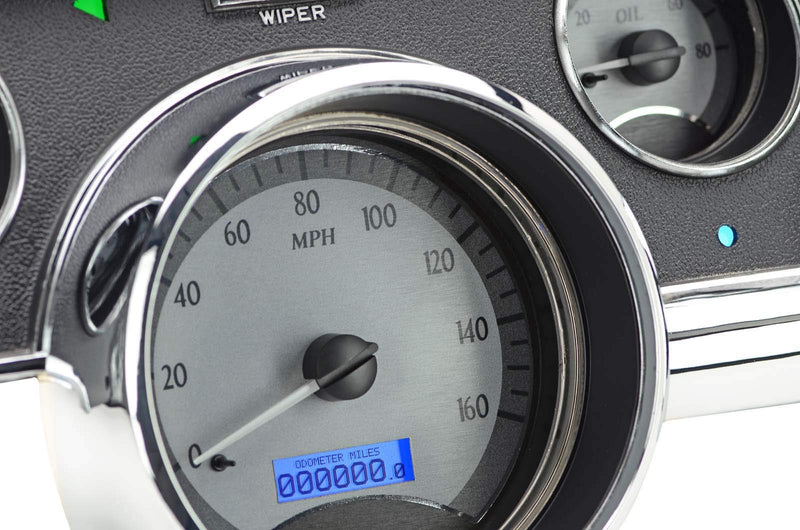 Ford Mustang VHX System, Silver Face - Blue Display 1967-68