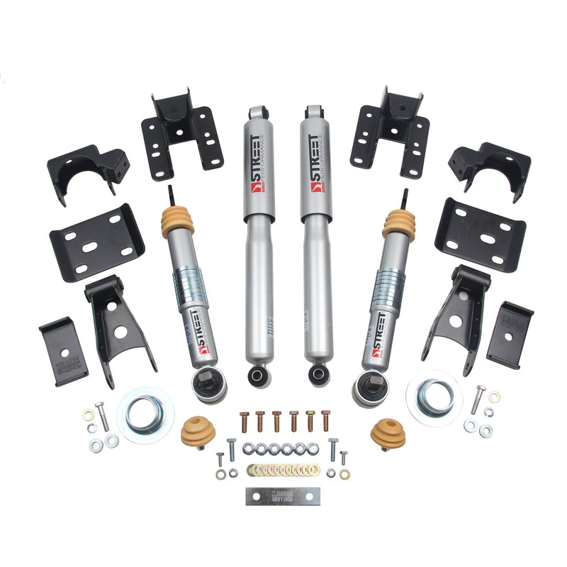 Lowering Kit Belltech 1018SP for Sil/Sierra All Cab 4WD 2F/4R, 1 Pack