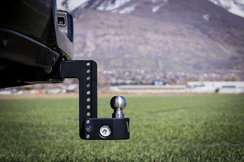 Weight Safe 8" Drop Hitch WS8-3-CER-BLA w/ 3" Shank (8K/21K GTWR) Cerakote Black Coating