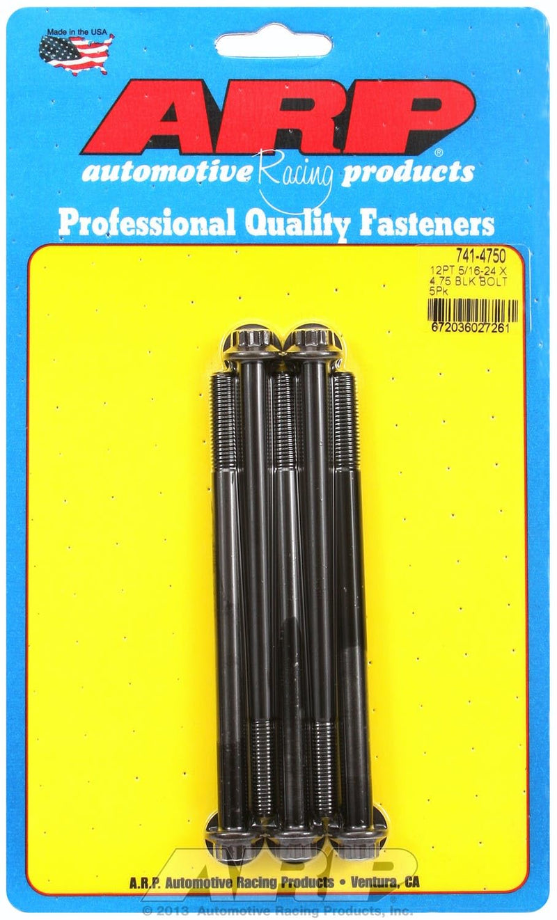 Black ARP (741-4750) Oxide Bolt
