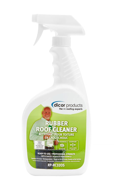 Dicor Deep Cleaning RP-RC320S Rubber RV Roof Cleanser Spray - White - 32 oz