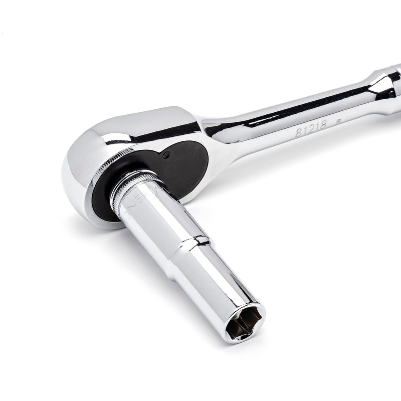 3/8" Drive GEARWRENCH 45 Tooth Quick Release Teardrop Ratchet, 7-3/4" - 81218