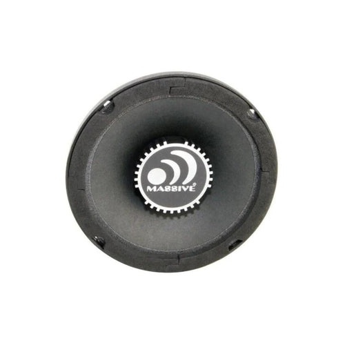 M6S Massive Audio 6.5” Shallow Mount Mid-Range Speaker | 200W Max, 4 Ohm, Slim Design, High Sensitivity Car Audio Mid Driver for Tight Spaces, Clear Vocals & Pro Sound Performance