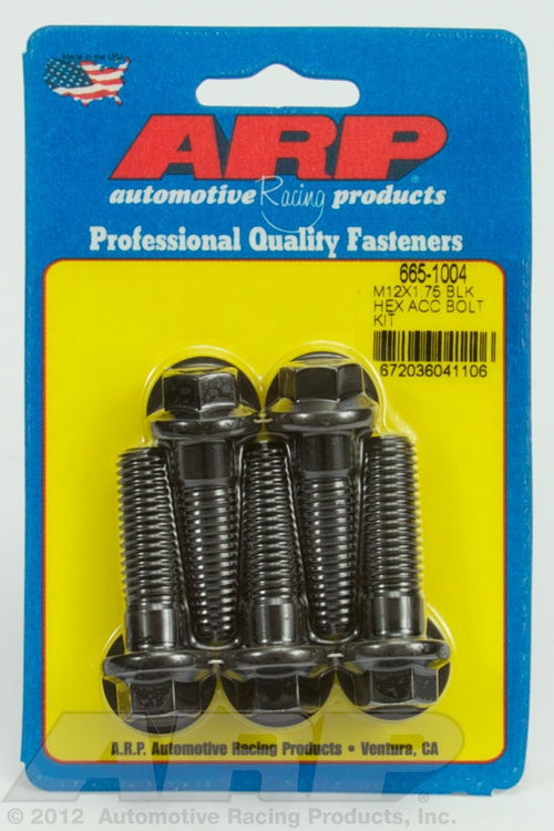 Hex ARP (665-1004) Oxide Bolt, Black