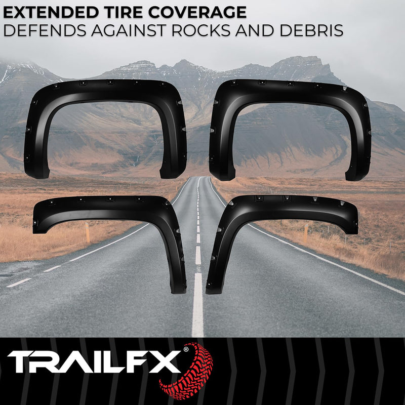 Pocket Style Trailfx Flare Smooth Set Of 4
