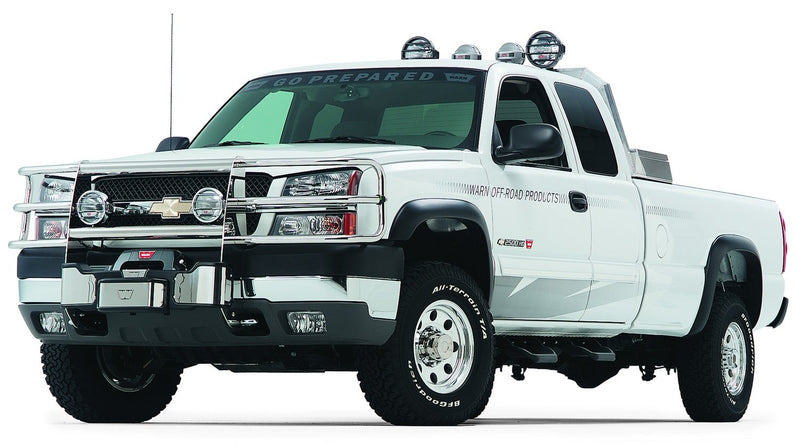 Trans4mer WARN 29768 Headlamp Brush Guard, Black