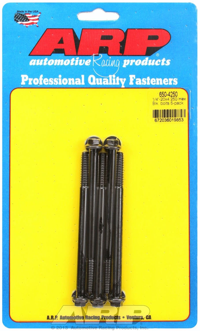 Hex ARP (650-4250) Oxide Bolt, Black