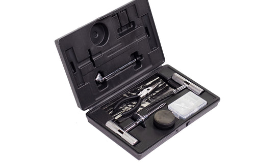 Tire Repair Kit Overland Vehicle Systems OVS 12030001 - 53 Piece Kit with Black Storage Box