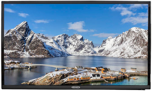 32" Jensen JE3223 TFT LED TV, Black; 110VAC; 50W; 1366x 768 Max Resolution; 2X HDMI Port; 1x USB; Wall Mountable; 190 Brightness; Earphone and Mini Audio Out; 178-degree Viewing Angle