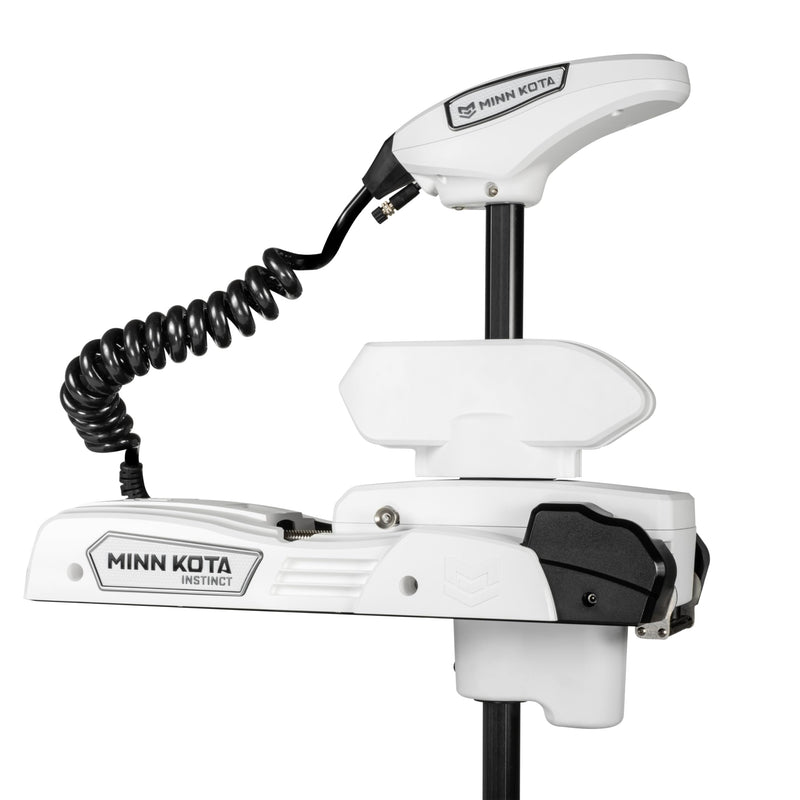 Minn Kota Riptide 1358563 Instinct Quest 90/115 lb. Thrust, 100" Shaft, Wireless Remote, White