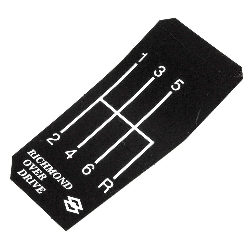 Manual Trans Shift Console Plate Richmond 9260000 Richmond-Manual Trans Shift Console Plate