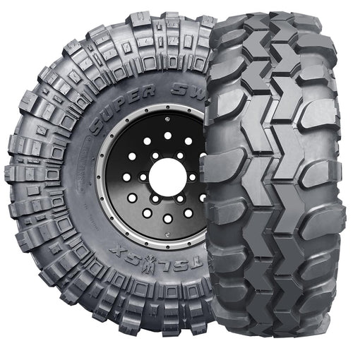 43X14.50-17Lt Interco Tire Company (1.7 Fet) 8 Ply Black Sidewall Super Swamper/Tsl-Sx-Poly-Tubeless - SAM-09