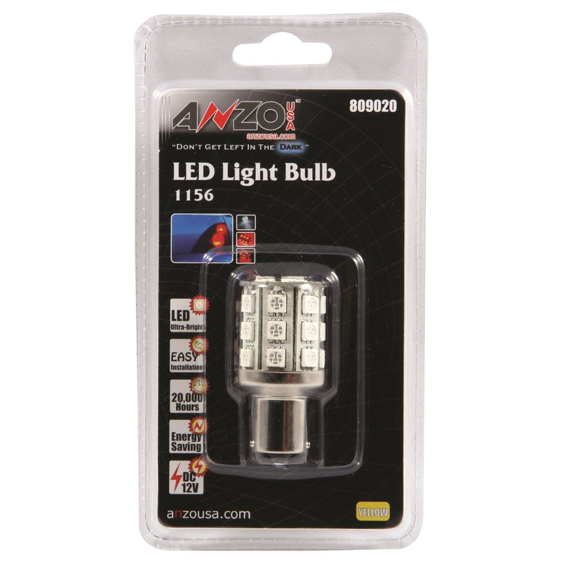 Amber ANZO USA '1156' LED Bulb 809020