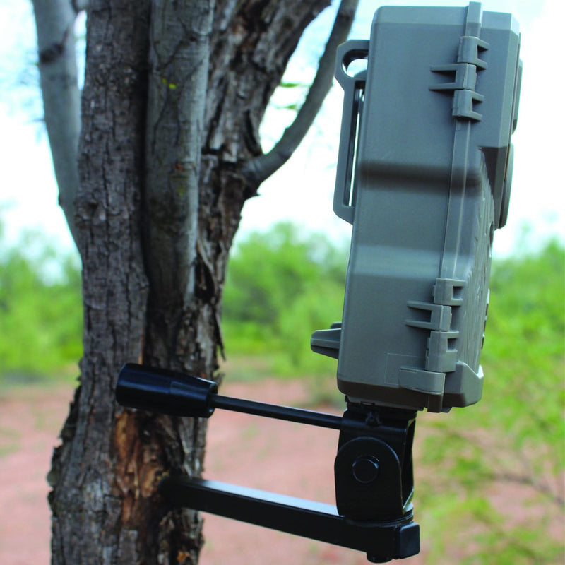 HME Tree Mount Trail Camera Holder with 360-degree Rotational Camera Head | Compact Sturdy Design | Easy Installation & Versatile Compatibility