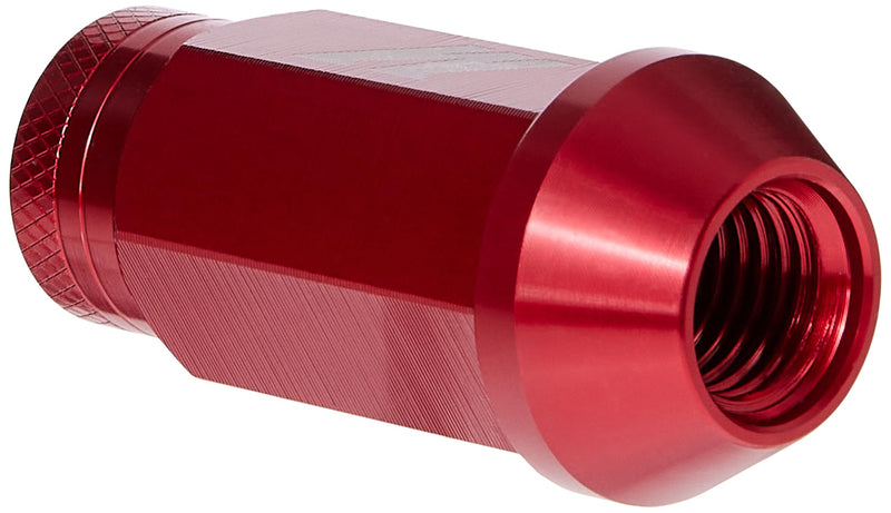 Mishimoto Aluminum Locking Lug Nuts - MMLG-15-LOCKRD, M12 x 1.5, Red