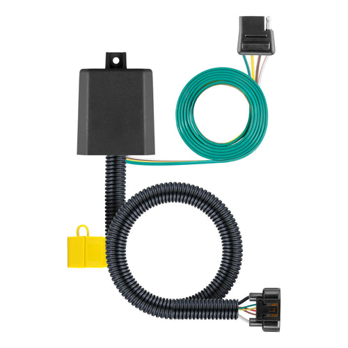CURT 56420 Custom Vehicle-Side 4-Pin Trailer Wiring Harness, Select Hyundai Palisade, Santa Fe, Kia Telluride