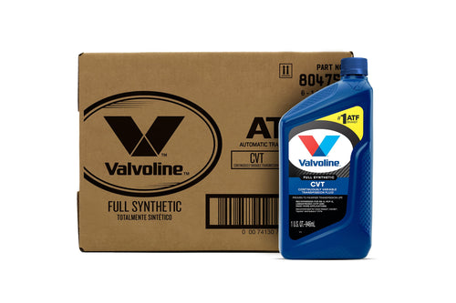 CVT Valvoline Full Synthetic Continuously Variable Transmission Fluid 1 QT, Case of 6