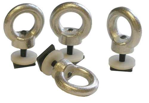 Sliding Tie Downs BAK Cs Rack Accessory - Tonno Rail - Set of 4 (311A0018)