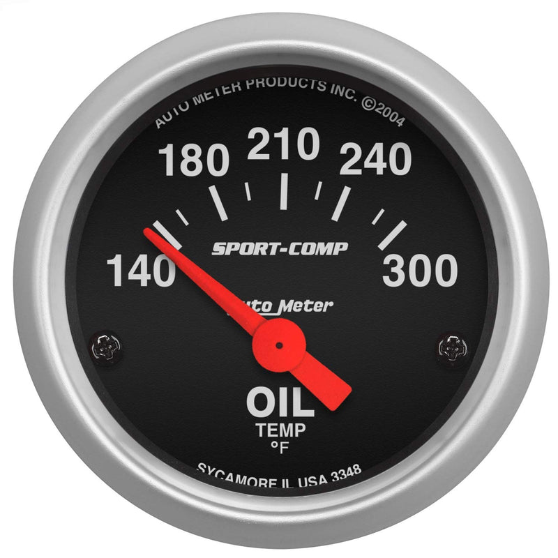 2'Mini AUTO METER Sprtcmp Oil Temp 3348