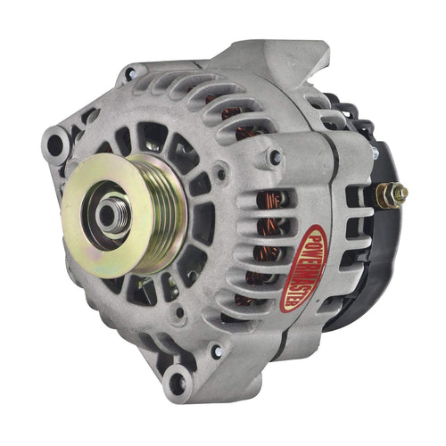 Natural Powermaster 484061 Alternator (CS130D 165A 6 Groove Pulley 5:00 Side BAT Post 1 Wire)