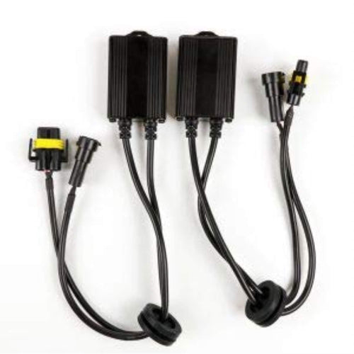 LED Decoder Harness Kit H11 (2 EA) - Arc Lighting Yellow PVC Wiring Harness
