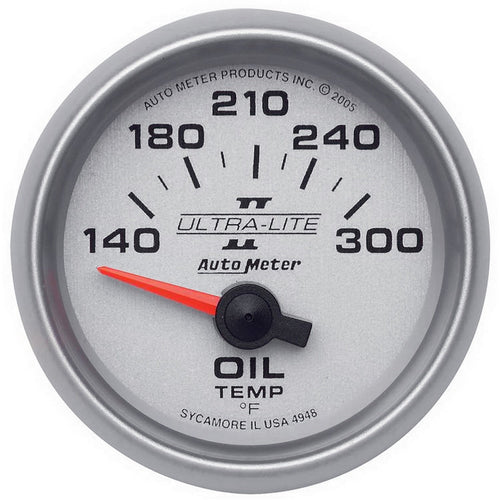 Ultra-Lite II Auto Meter Electric Oil Temperature Gauge 4948