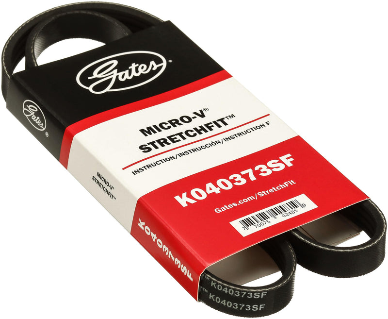 Gates Stretch Fit K040373SF Micro-V Serpentine Drive Belt