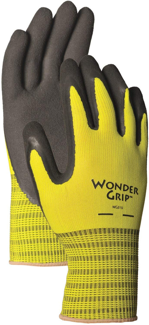 Wonder Grip Large WG310L Rubber Palm Gloves