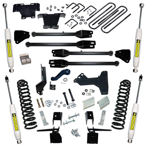 SUPERLIFT SUSPENSION RealTruck | 9104 | Component Box ( 4-Link Frame Brackets ) | One Box of Multi Box Kit | Fits 2005-2022 Ford F-250 / F-350 with 4-6" Superlift Lift Kit