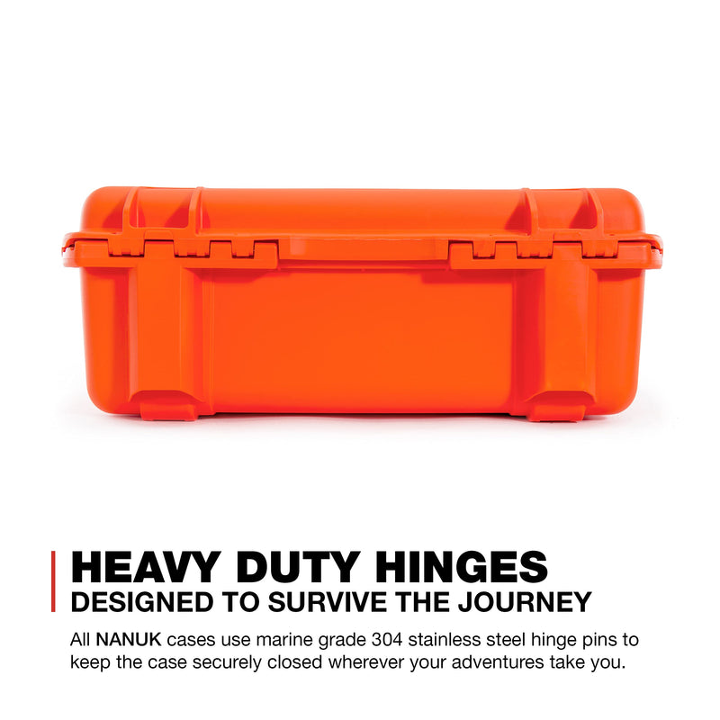 Orange Nanuk 940 Waterproof Hard Case