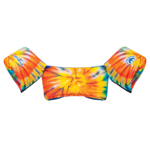 Airhead Child Water Otter Life Vest and Swim Aid, Tie Dye, Elite