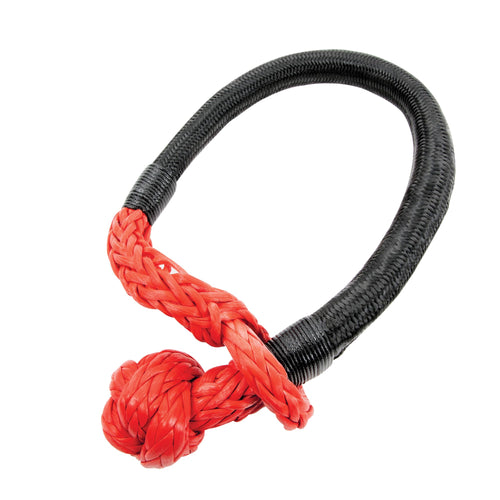Soft Shackle Erickson 3/8 in x 20 in - 39,600 lb Breaking Strength - Lightweight UHMWPE Synthetic Rope with Protective Sleeve - Ideal for Off-Road Vehicle Recovery, Towing Trucks, ATV, UTV & More