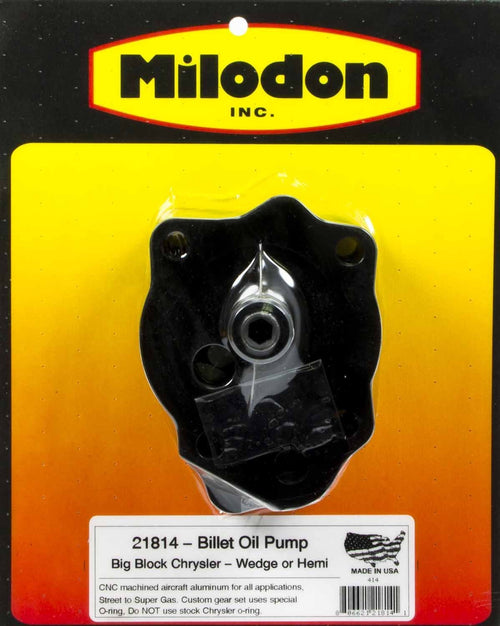 Aluminum Oil Pump Milodon 21814 for Big Block Mopar