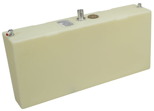 Moeller Marine Below Deck Permanent Fuel Tank with Withdraw Starboard Sice (18-Gallon, 39" x 8.25" x 5.25" x 17.75")