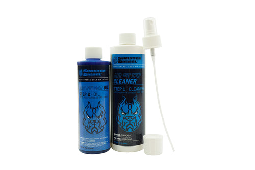 Air Filter Cleaning Kit Sinister Diesel