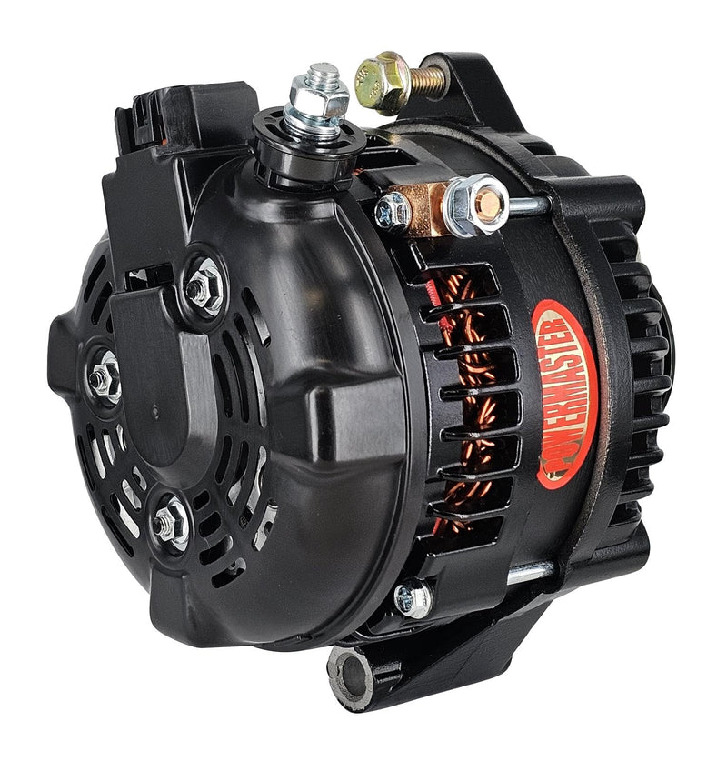 Alt Powermaster GM Black 180A 6 Groove Pulley HPR
