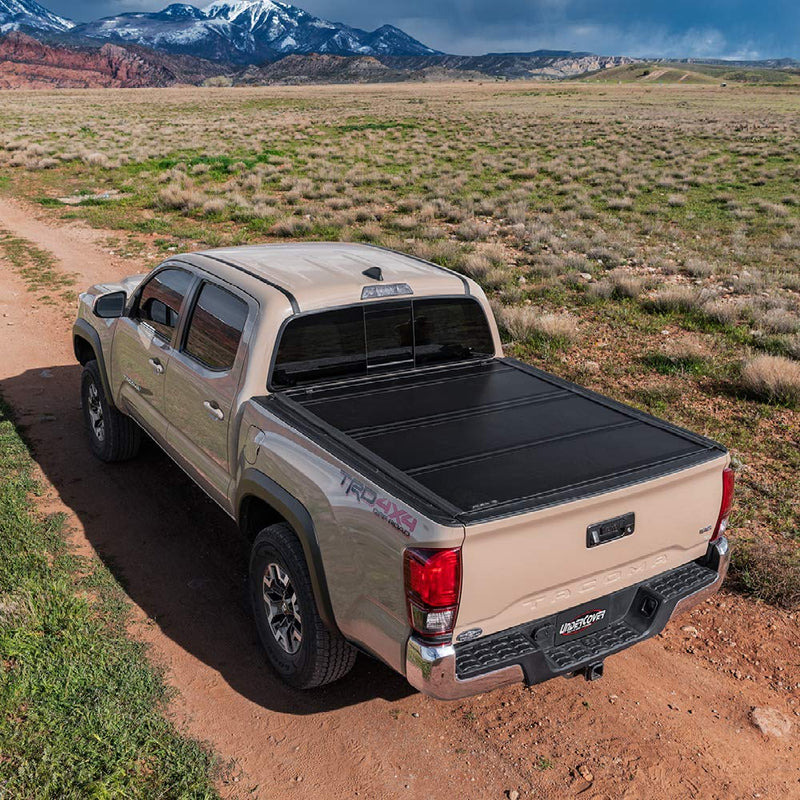 UnderCover Ultra Flex Hard Folding Truck Bed Tonneau Cover | UX32013 | Fits 2019-2025 Dodge Ram 1500 w/Multi-Function Tailgate (w/o RamBox) 6' 4" Bed (76.3")