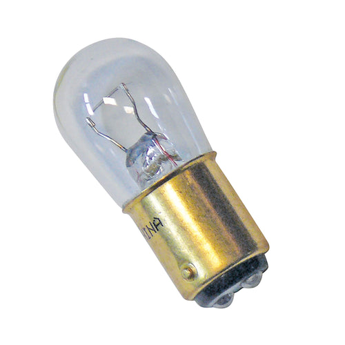 Valterra Diamond Group 1004 Incandescent Warm White Replacement Bulb, 12.8V, Double Contact BA15d, B6, Clear (2 Pack) - DG71210VP