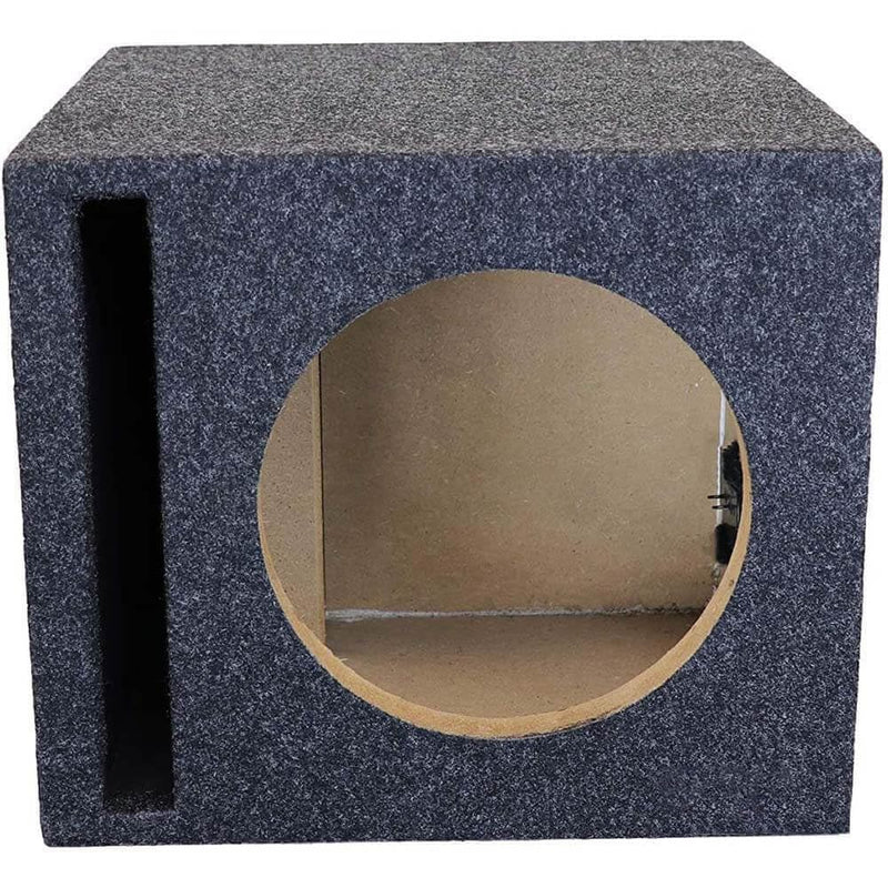 Universal Carpeted King Boxes Subwoofer Box, 12" Single Ported, S12V - Open Box