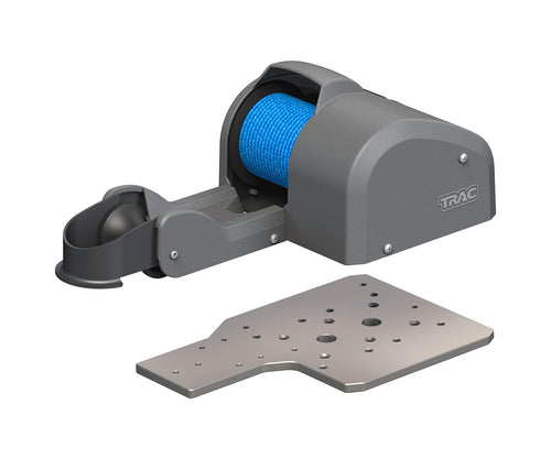 Trac Outdoors G3 Fisherman Mounting Plate for 25, Angler 30, Pontoon 35 and Deckboat 40 Anchor Winches | Safely Secures Your Anchor Winch (69071)