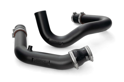 HPS Intercooler Black Charge Pipe Kit Lower Hot Side and Cold Side Compatible for 2004-2005 Mazda Mazdaspeed Miata 1.8L Turbo, 17-152WB